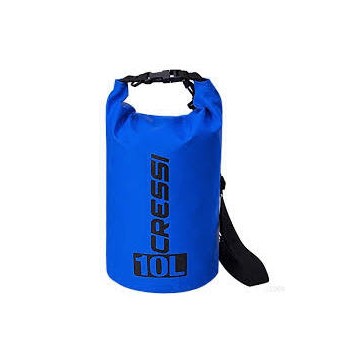 CRESSI SACCA STAGNA DRY BAG 10 LITRI-CHIUSURA IMPERMEABILE ROLL-DOWN