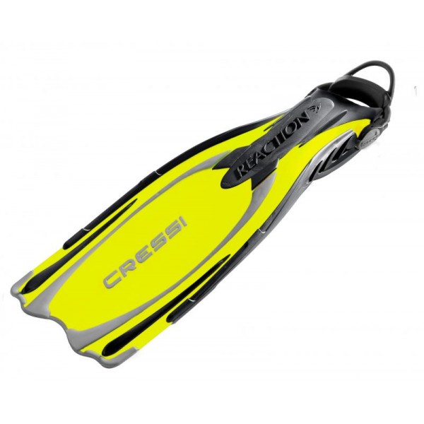 CRESSI Pinne Reaction EBS Subacquea-Giallo Tutte Le Taglie 