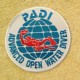 Emblema rotondo PADI  Advanced Open Water Diver