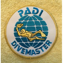 Emblema rotondo PADI Divemaster