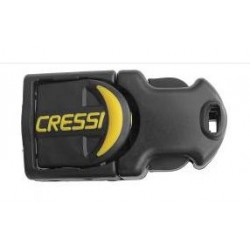 CRESSI KIT FIBBIA FAST E  ATTACCO CINGHIOLO PINNE APERTE
