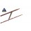 CRESSI ASTA TAHITIANA BARRACUDA174 PH BRUNITA CON TACCHE 6,0 MM 105 CM