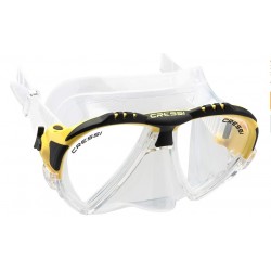 CRESSI MATRIX SILICONE CLEAR GIALLO/BLU