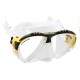 CRESSI MASCHERA MATRIX SILICONE CLEAR GIALLO/BLU