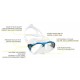 	CRESSI MATRIX SILICONE CLEAR BLU