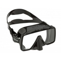 CRESSI SF 1 BLACK - SQUARED FRAMELESS DIVE MASK