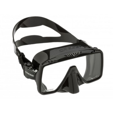 CRESSI SF 1 BLACK - SQUARED FRAMELESS DIVE MASK