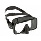 CRESSI SF 1 BLACK - SQUARED FRAMELESS DIVE MASK