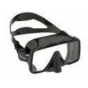 CRESSI SF 1 BLACK - SQUARED FRAMELESS DIVE MASK