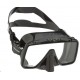 CRESSI SF 1 BLACK - SQUARED FRAMELESS DIVE MASK