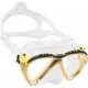 CRESSI MASCHERA LINCE SILICONE CLEAR/ GIALLO