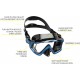 	CRESSI LIBERTY TRISIDE BLACK/BLUE