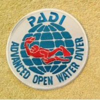 Emblema rotondo Advanced Open Water Diver