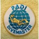 Emblema rotondo PADI Divemaster
