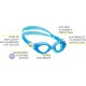 	CRESSI OCCHIALINO NUOTO KING CRAB BLU	