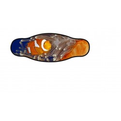 BEST DIVERS NEOPRENE MASK STRAP  DOUBLE LAYER-ANEMONE