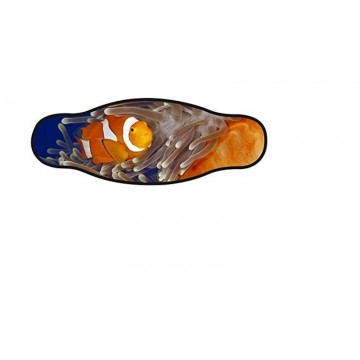 BEST DIVERS NEOPRENE MASK STRAP  DOUBLE LAYER-ANEMONE