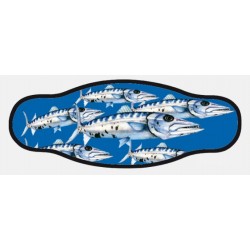 BEST DIVERS NEOPRENE MASK STRAP  DOUBLE LAYER-BARRACUDA