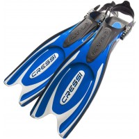 CRESSI  FROG PLUS PINNE A SCARPETTA APERTA E CINGHIOLO