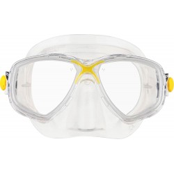 CRESSI MAREA SILICONE CLEAR - GIALLO