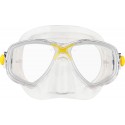 CRESSI MAREA SILICONE CLEAR - GIALLO