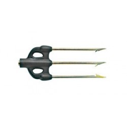 MARES  FIOCINA LARGE NYLON 3 PUNTE .ACCIAIO