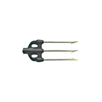 MARES  FIOCINA LARGE NYLON 3 PUNTE .ACCIAIO