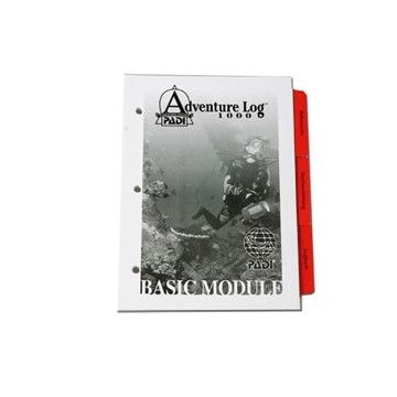 Logbook PADI Basic Module Adventure Log