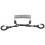 MARES CLIP CON LACCIO A SPIRALE INOX E ANELLO