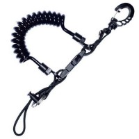 MARES CLIP CON LACCIO A SPIRALE E ANELLO