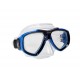 CRESSI MASCHERA SUBACQUEA FOCUS SILICONE CLEAR GIALLA
