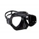 CRESSI MASCHERA SUBACQUEA FOCUS SILICONE CLEAR GIALLA